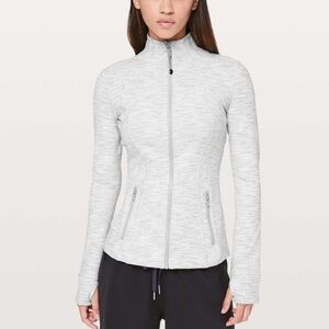 Lululemon Define Jacket Wee Are From Space Nimbus Battleship W4AWDS Size 10 Grey